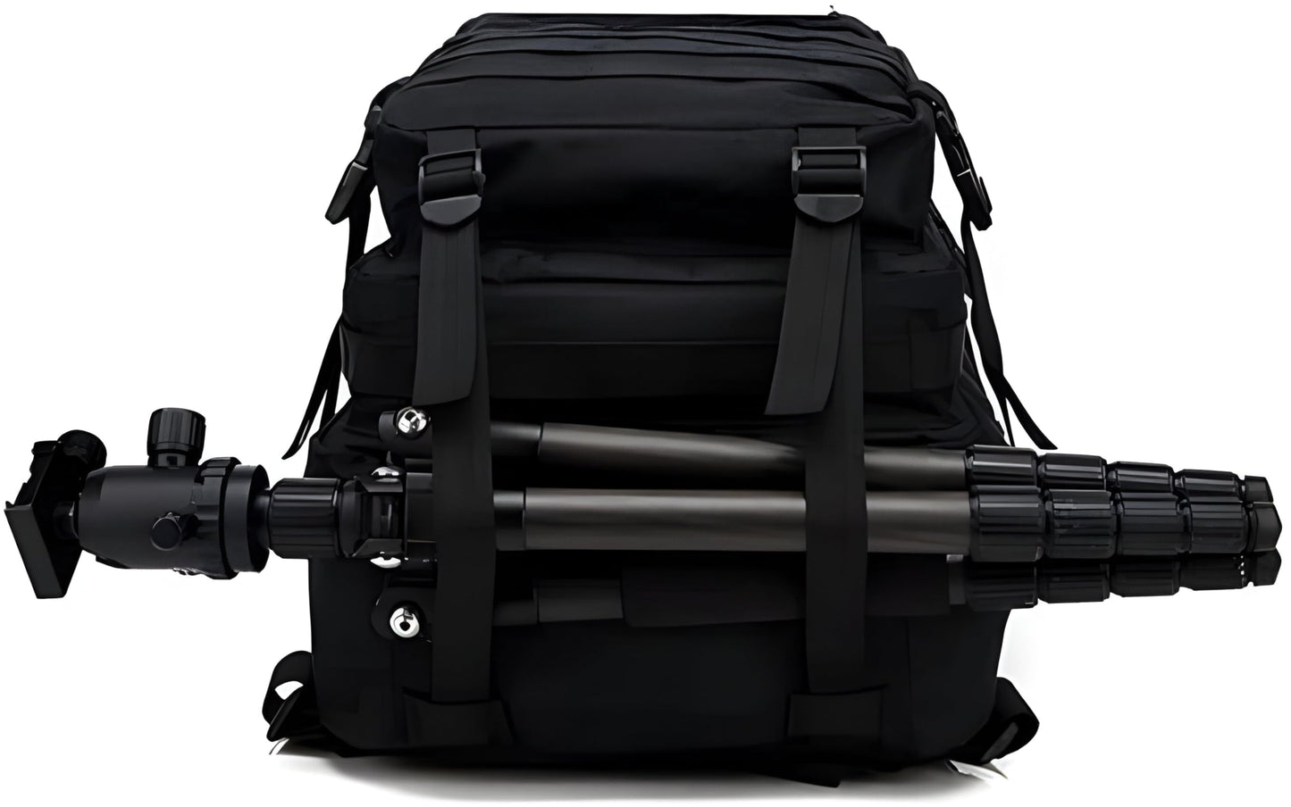 Zaino Vegetato Italiano Militare Mil-Tec 42 Litri per Caccia, Trekking, Escursioni, Compreso Toppa Italia e Penna Tattica
