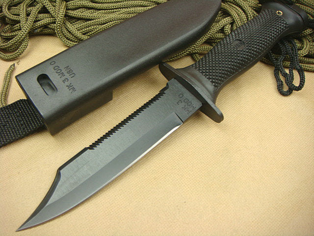 Coltello Marina MK3 MOD 0 USN di MFH con Fodero Rigido