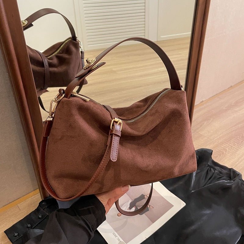 Boston Bag Donna Vintage – Borsa a Spalla Moda Anni '90