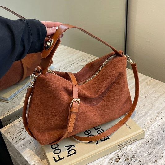 Boston Bag Donna Vintage – Borsa a Spalla Moda Anni '90